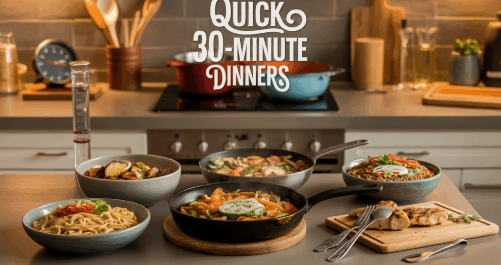 15 Quick Dinner Ideas That Take Under 30 Minutes