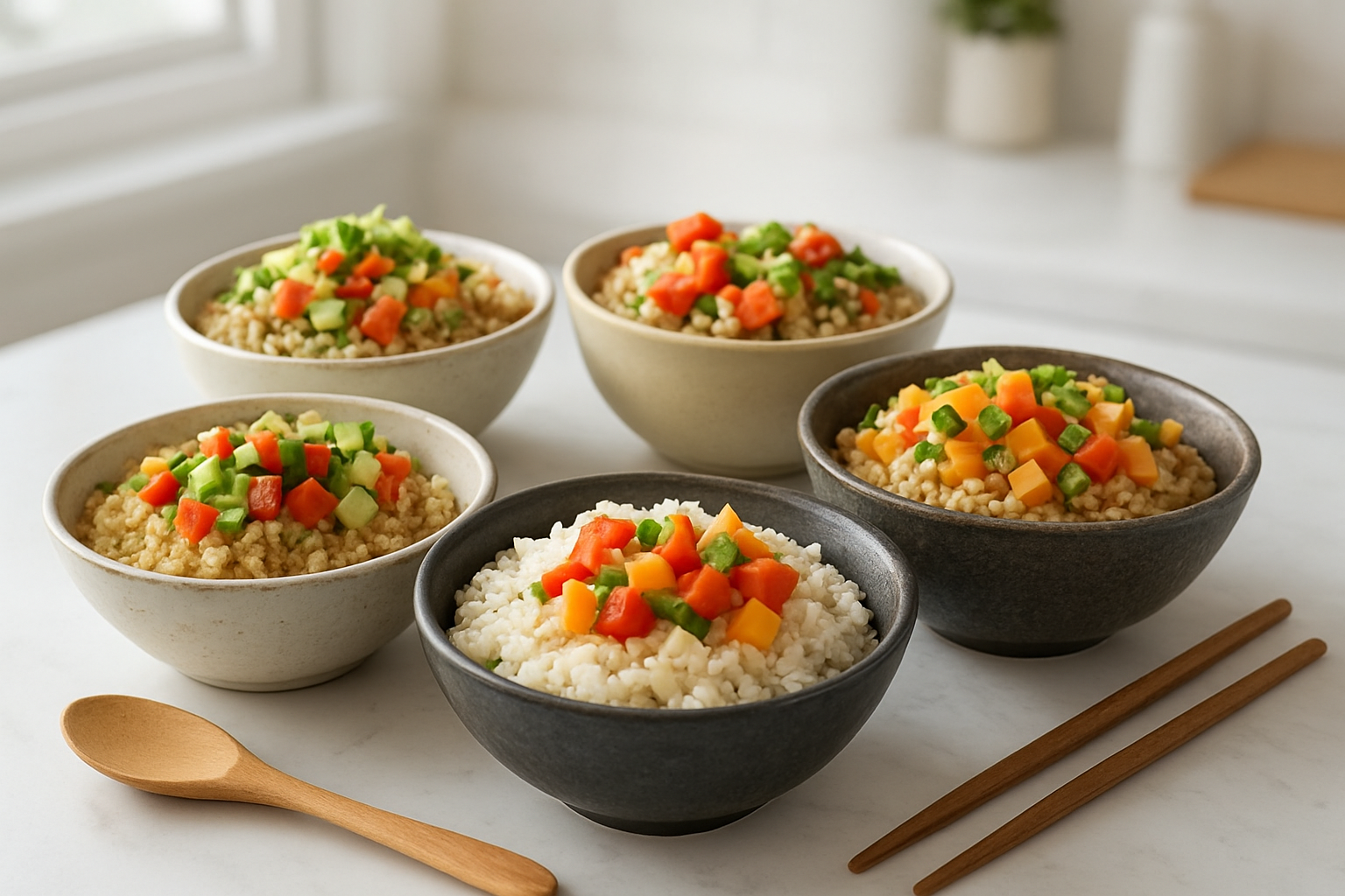 Rapid Rice and Grain Bowls