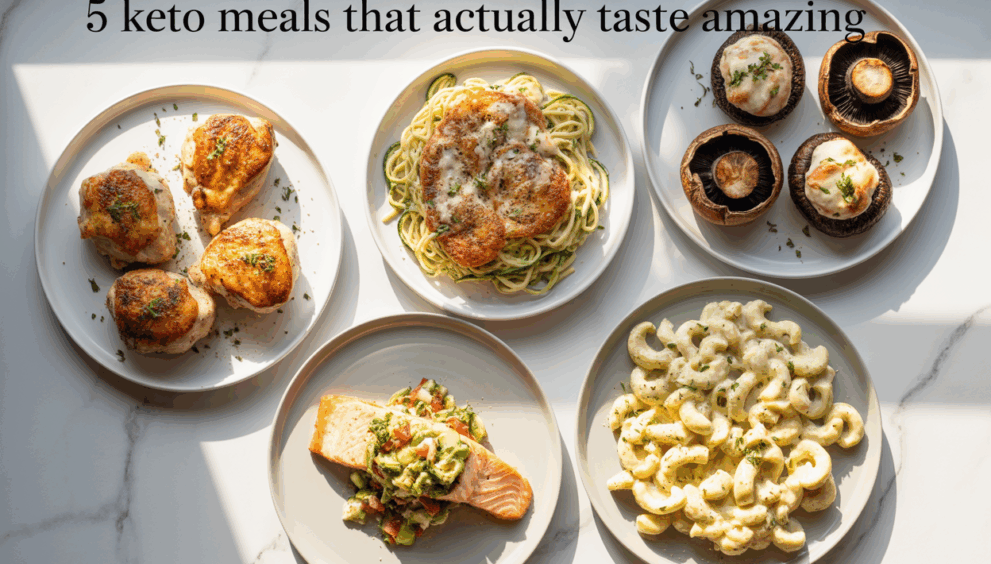 5 Keto Meals That Actually Taste Amazing